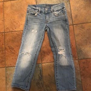 American eagle light wash